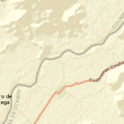 Coahuayana Viejo Street Map