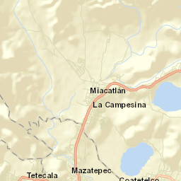 Coatetelco Street Map