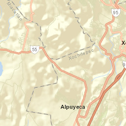 Xochicalco (Cirenio Longares) Street Map