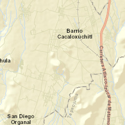 San Juan Huiluco Street Map