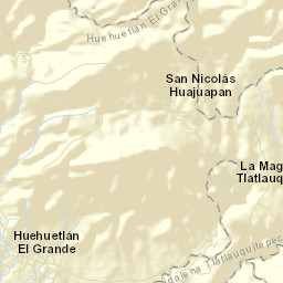Huehuetlán el Grande Street Map