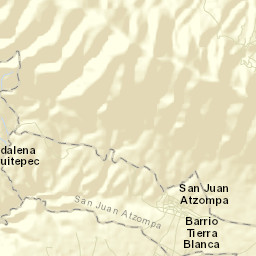 San Juan Atzompa Street Map