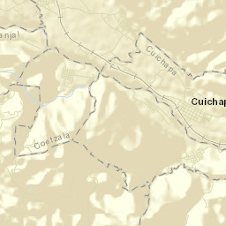 Coetzala Street Map