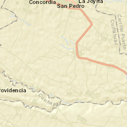 Mata Naranjo Street Map