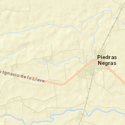 Piedras Negras Street Map