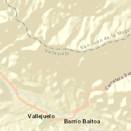 Vallejuelo Street Map