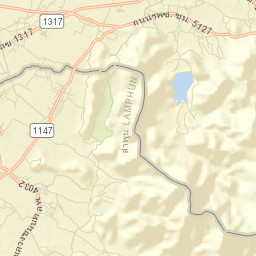 Amphoe Ban Thi Street Map