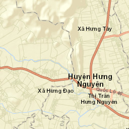 Huyện Hưng Nguyên Street Map