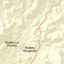 Zacapuato Street Map