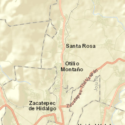 San Antonio Chiverías Street Map