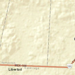 La Libertad Street Map