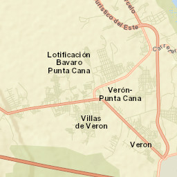Punta Cana Street Map