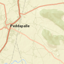 Peddapalli Street Map
