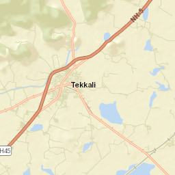 Tekkali Street Map