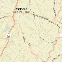 San Pa Tong Street Map