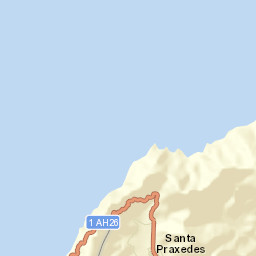 Santa Praxedes Street Map