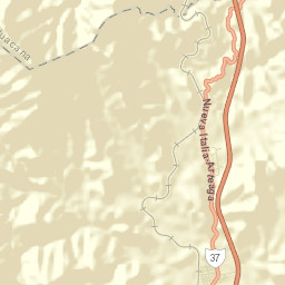 Las Cañas Street Map