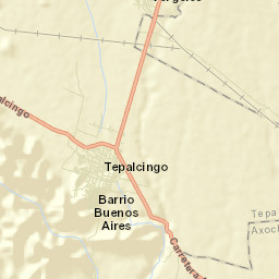 Tepalcingo Street Map