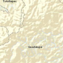 Ahuatlán Street Map