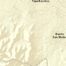 Tepetlacolco Street Map