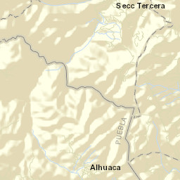 Alhuaca Street Map