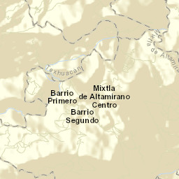 Mixtla de Altamirano Street Map