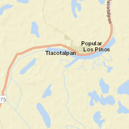 Tlacotalpan Street Map
