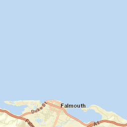 Falmouth Street Map
