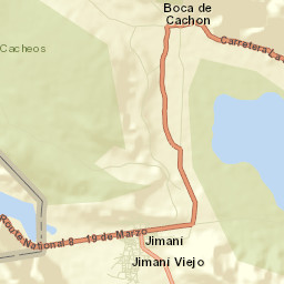 Jimaní Street Map