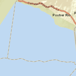Postrer Río Street Map