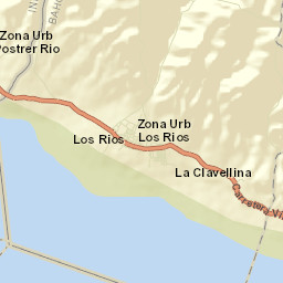 Los Ríos Street Map