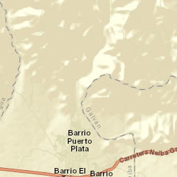 Neiba Street Map