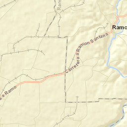 Ramón Santana Street Map