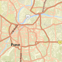 Kalyani Nagar Street Map