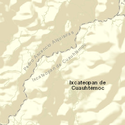 Ixcateopan de Cuauhtémoc Street Map