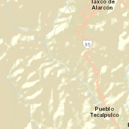 Taxco el Viejo Street Map