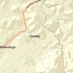 Chietla Street Map
