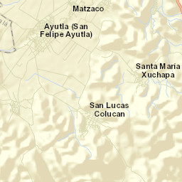 Xuchapa Street Map