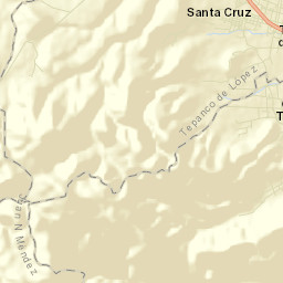 Tepanco Street Map