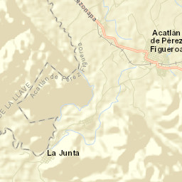 Acatlán de Pérez Figueroa Street Map