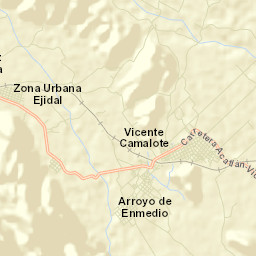 Arroyo de Enmedio Street Map