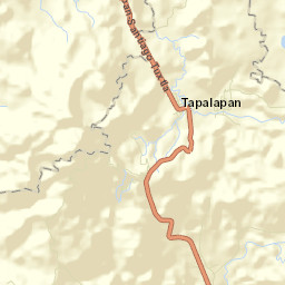 Tapalapan Street Map