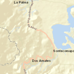 Sontecomapan Street Map