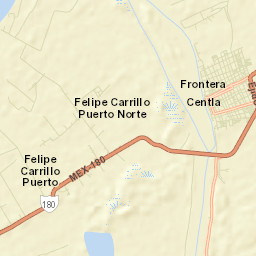 Frontera Street Map