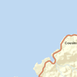Cousins Cove Street Map