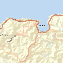Lucea West Street Map