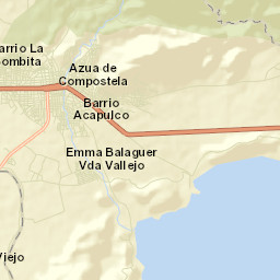 Azua Street Map