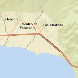 Las Charcas Street Map