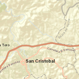 San Cristóbal Street Map