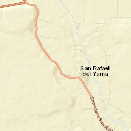 San Rafael del Yuma Street Map